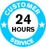 Kundeservice tilgjengelig 24/7